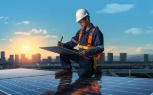 C.P Industries solar installation